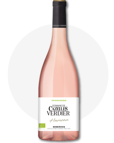vin-rose-aop-minervois-domaine-cazelles-verdier-hameau-2019